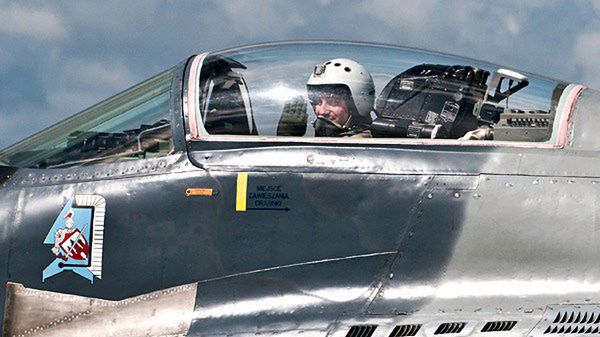 Pilot w MiG-29