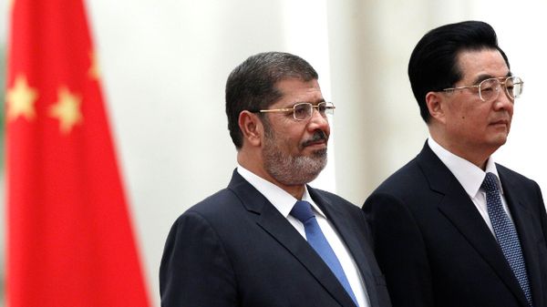 Mohamed Mursi i Hu Jintao