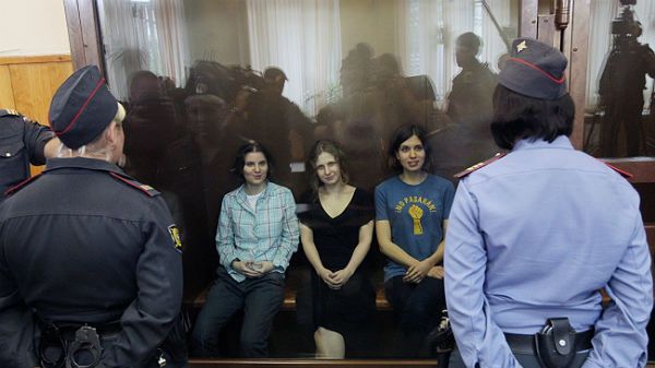 Członkinie zespołu Pussy Riot