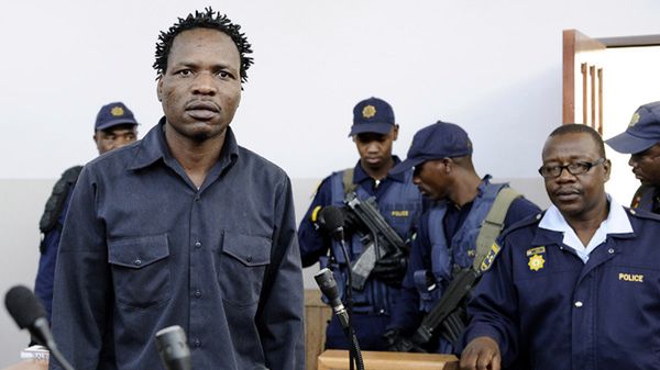 Skazany na dożywocie Chris Mahlangu