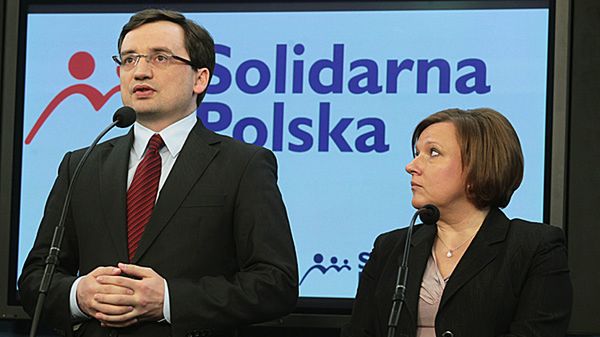 Zbigniew Ziobro i Beata Kempa