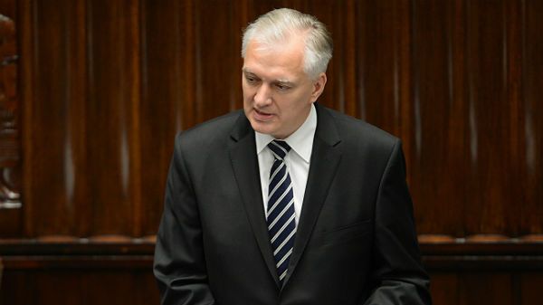 Minister sprawiedliwości Jarosław Gowin