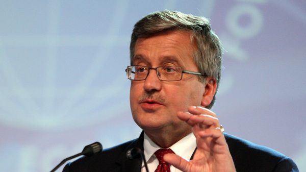 Prezydent Bronisław Komorowski