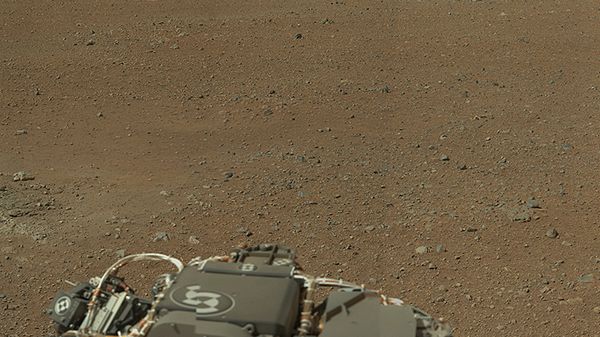 Zdjęcie wysokiej rozdzielczości z łazika Curiosity