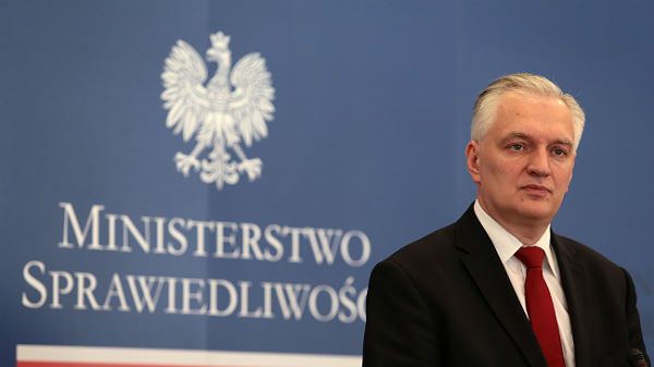 Minister sprawiedliwości Jarosław Gowin