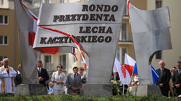 Rondo Prezydenta Lecha Kaczyńskiego w Rumi