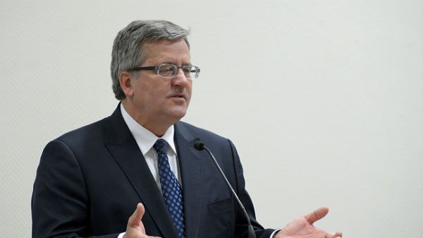 Prezydent Bronisław Komorowski