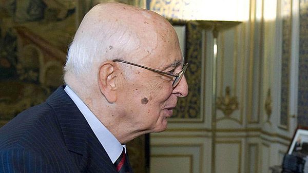 Prezydent Włoch Giorgio Napolitano