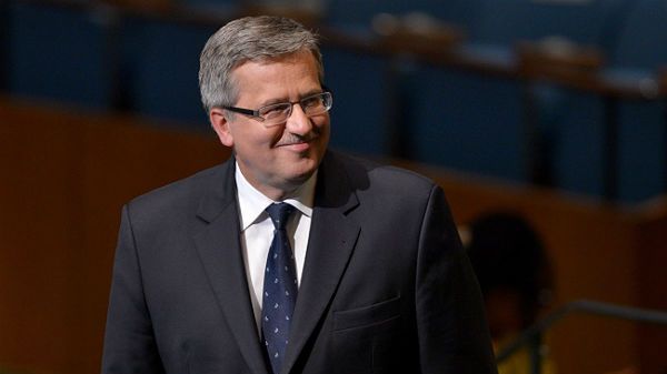 Prezydent Bronisław Komorowski