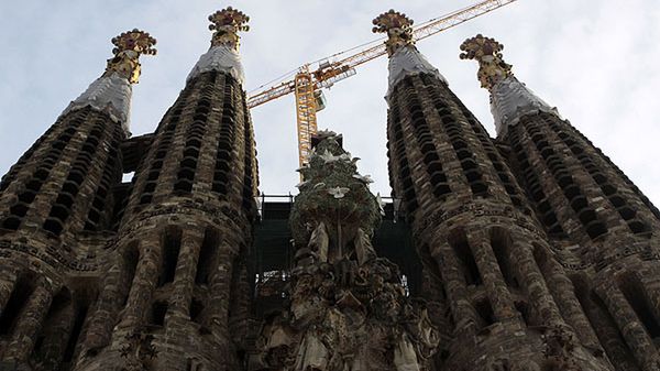 Sagrada Familia w Barcelonie