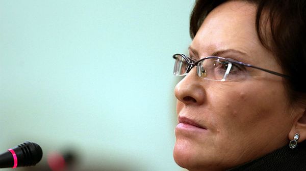 Marszałek sejmu Ewa Kopacz