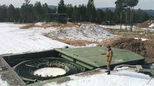 Podziemna wyrzutnia rakiet balistycznych niedaleko Czyty na Syberii