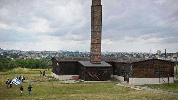 Muzeum na Majdanku, widok na krematorium