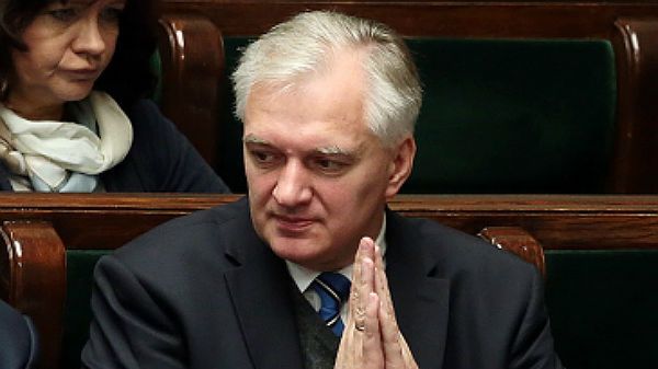 Minister sprawiedliwości Jarosław Gowin
