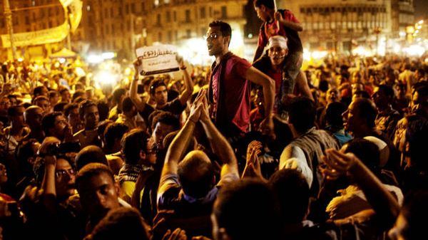 Protesty na placu Tahrir