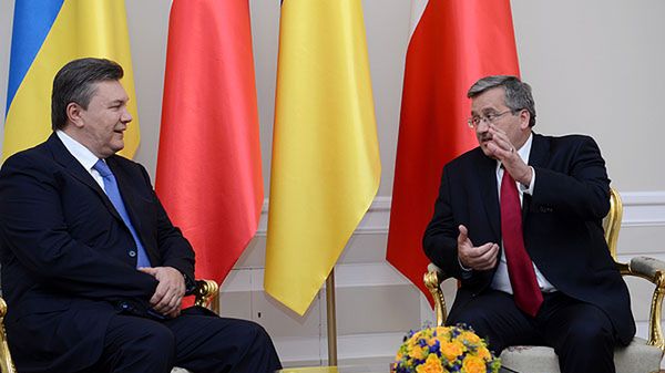 Wiktor Janukowycz i Bronisław Komorowski