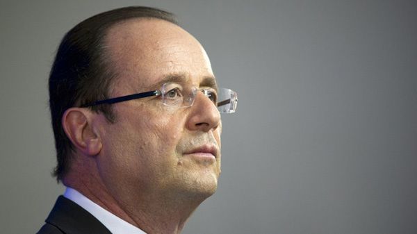Prezydent Francji Francois Hollande