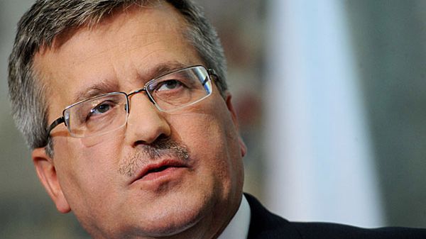 Prezydent Bronisław Komorowski