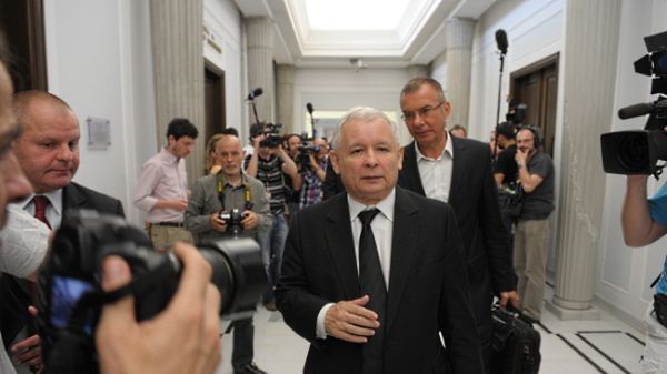 Prezes PiS Jarosław Kaczyński