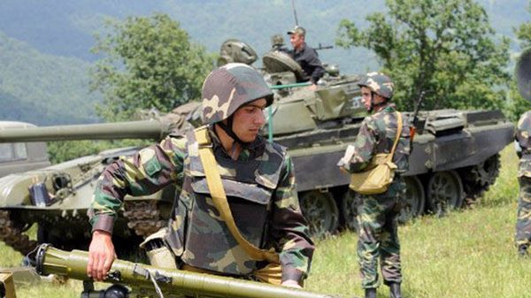 Żołnierze armeńskich sił zbrojnych