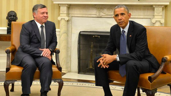 Abdullah II i Barack Obama
