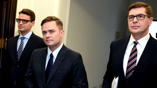 Mariusz Antoni Kamiński, Adam Hofman i Adam Rogacki