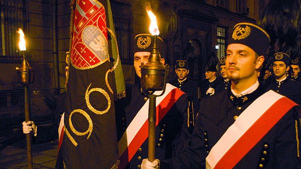 Pochód studentów AGH