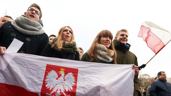 Protest w Gdańsku "Stop manipulacjom wyborczym!", 22 listopada