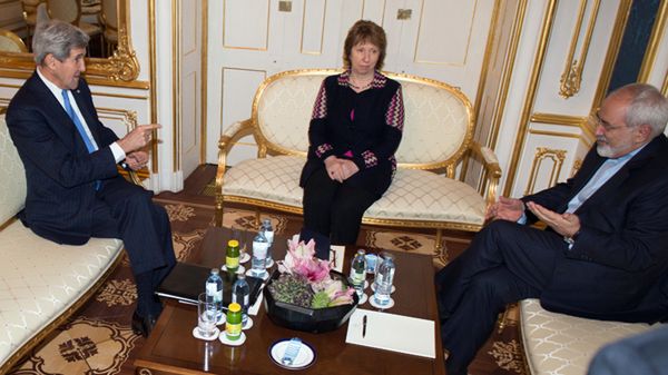 John Kerry, Catherine Ashton i Dżawad Zarif