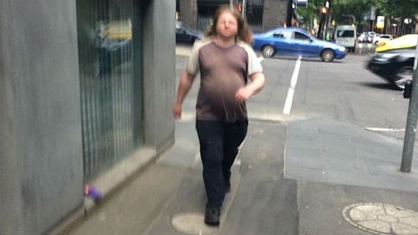 Zdjęcie napastnika z Melbourne