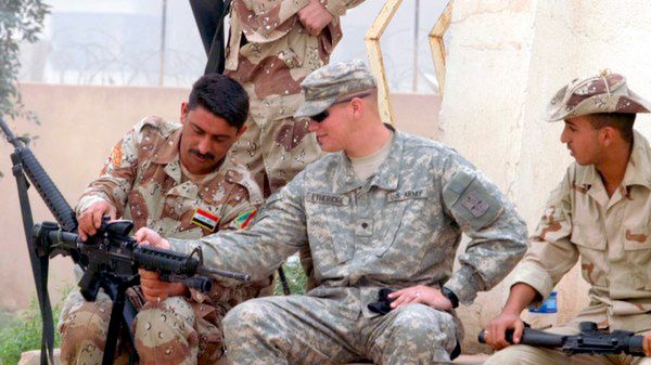 USA wspierają armię iracką w walce z dżihadystami