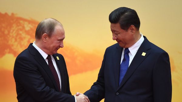 Władimir Putin i Xi Jinping