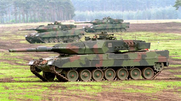 Niemieckie czołgi Leopard 2A5