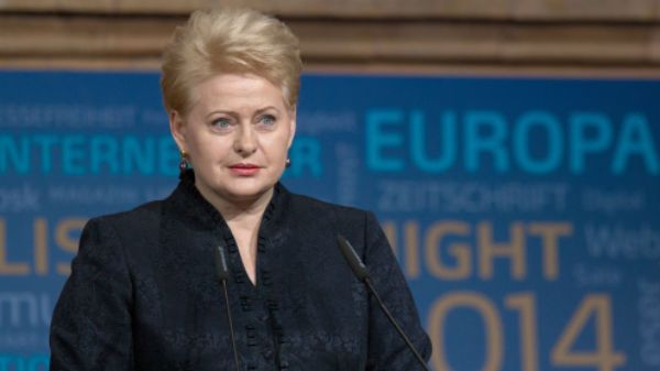 Prezydent Litwy Dalia Grybauskaite