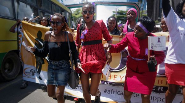 Marsz Kenijek przeciwko przemocy wobec kobiet