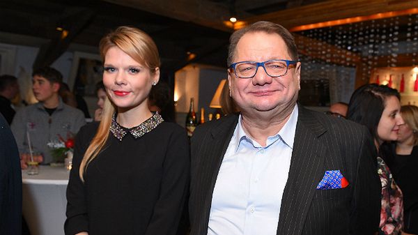 Ryszard Kalisz z obecną partnerką