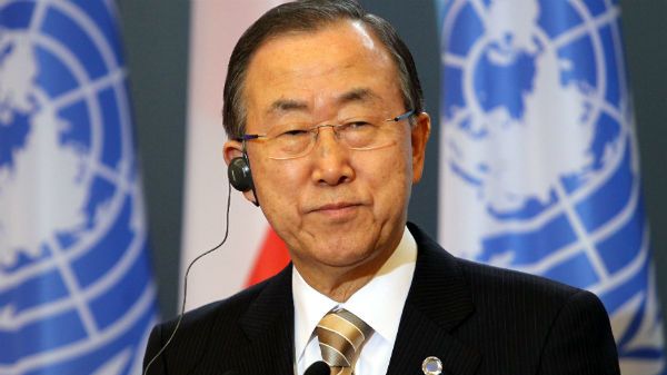 Sekretarz generalny ONZ Ban Ki Mun