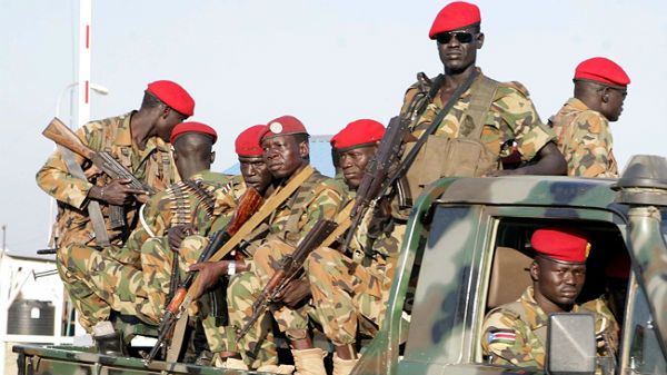 Żołnierze Sudanu Południowego