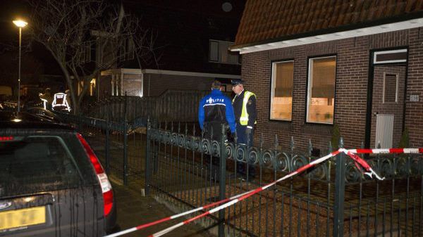 Miejsce wypadku w Holandii