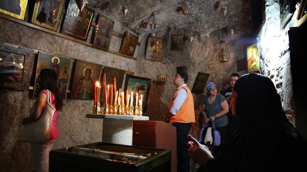 Prawosławny monaster w Maluli, 2009 rok