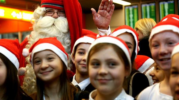 Święty Mikołaj z Rovaniemi w Warszawie