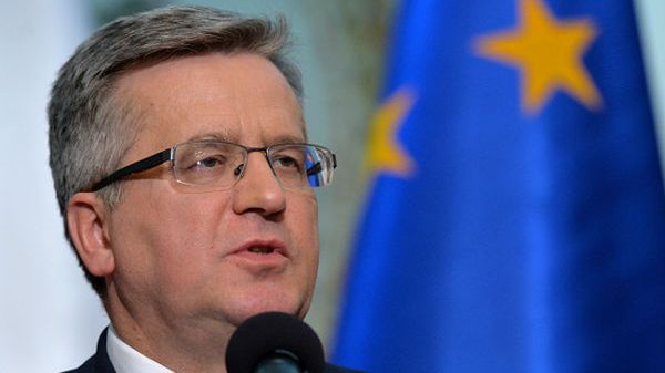 Prezydent Bronisław Komorowski