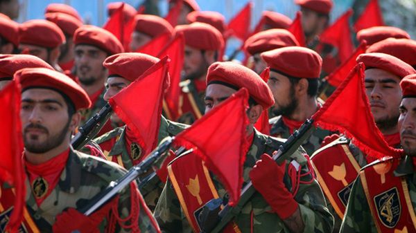 Żołnierze irańskiej Gwardii Rewolucyjnej