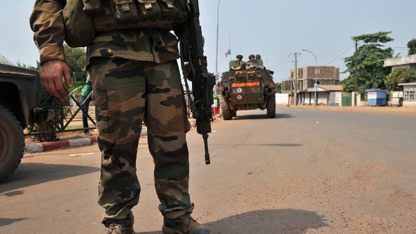 Francuskie siły patrolują Bangi, stolicę Republiki Środkowoafrykańskiej