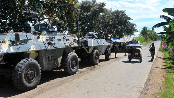 Filipińskie wojska w prowincji Maguindanao