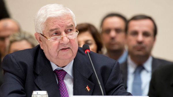 Walid el-Mualim, szef MSZ Syrii