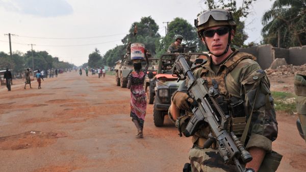 Francuskie wojska w Bangi