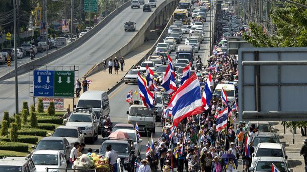 Demonstracja w Bangkoku