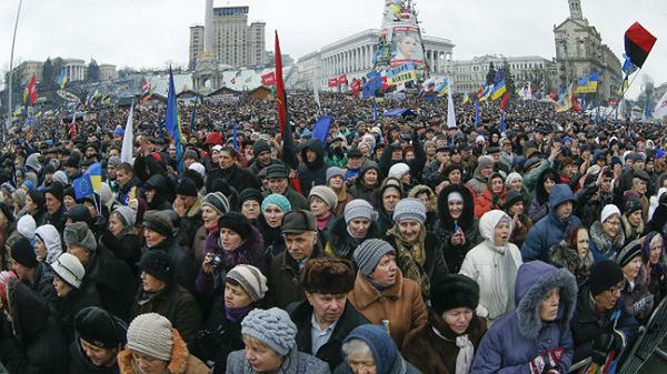 Protesty na Ukrainie