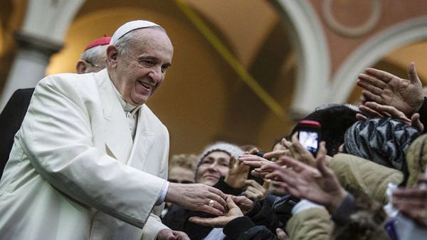 Papież podczas spotkania z wiernymi w Rzymie, 19 lipca 2014 r.